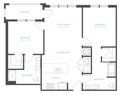 Rio Grande Floor Plan at Residence at Tailrace Marina, North Carolina